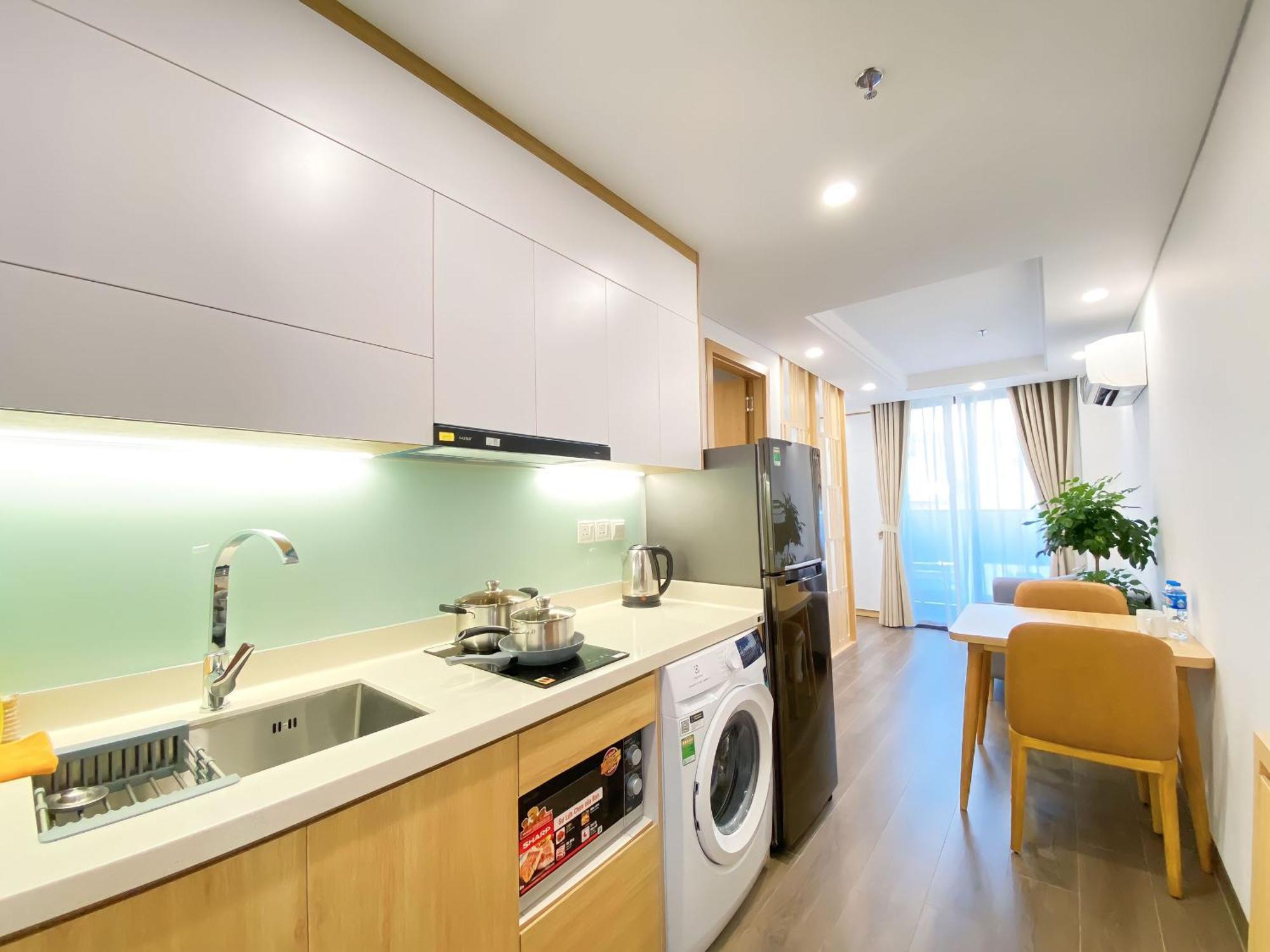 دا نانغ Hsuites Riverside Hotel And Apartment المظهر الخارجي الصورة