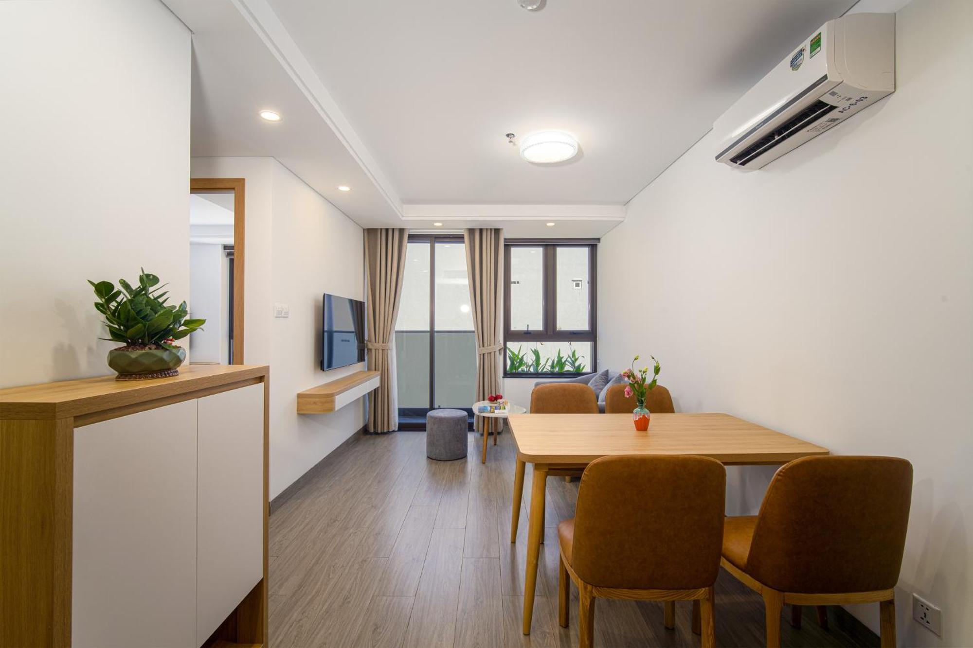 دا نانغ Hsuites Riverside Hotel And Apartment الغرفة الصورة