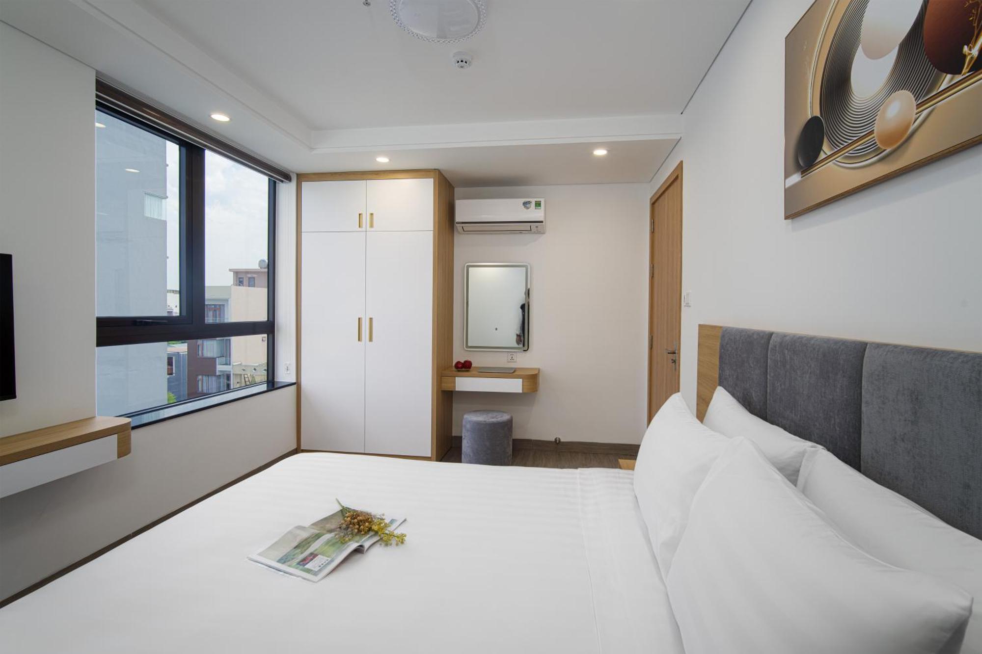 دا نانغ Hsuites Riverside Hotel And Apartment الغرفة الصورة