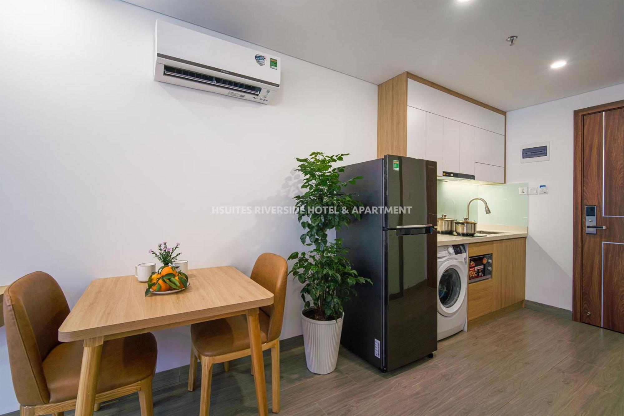 دا نانغ Hsuites Riverside Hotel And Apartment الغرفة الصورة